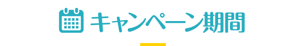 キャンペーン期間